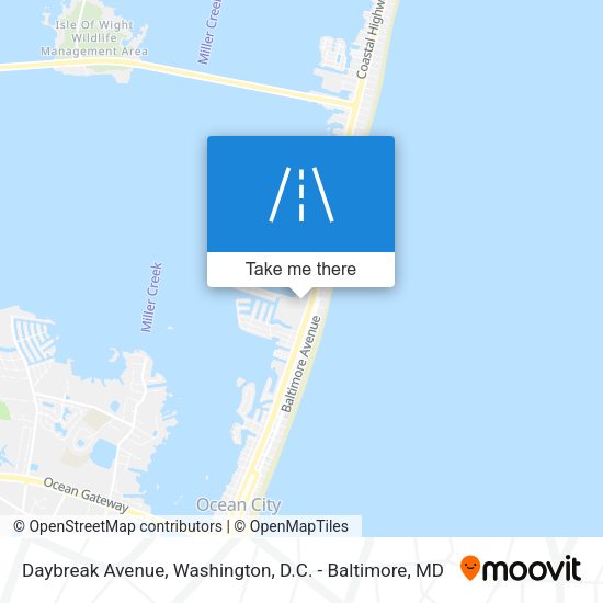 Daybreak Avenue map