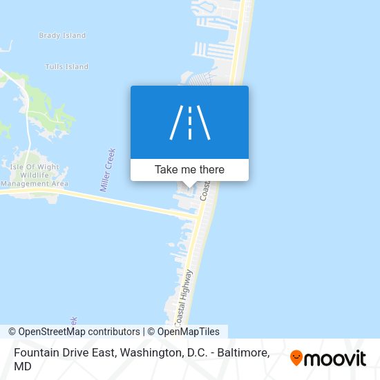 Mapa de Fountain Drive East
