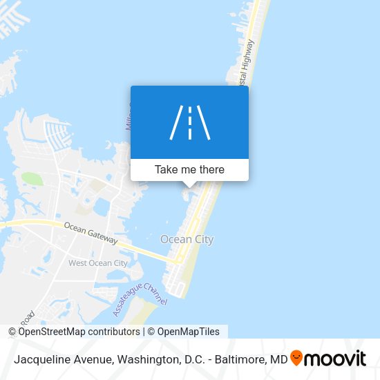 Mapa de Jacqueline Avenue