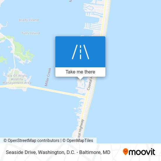 Seaside Drive map