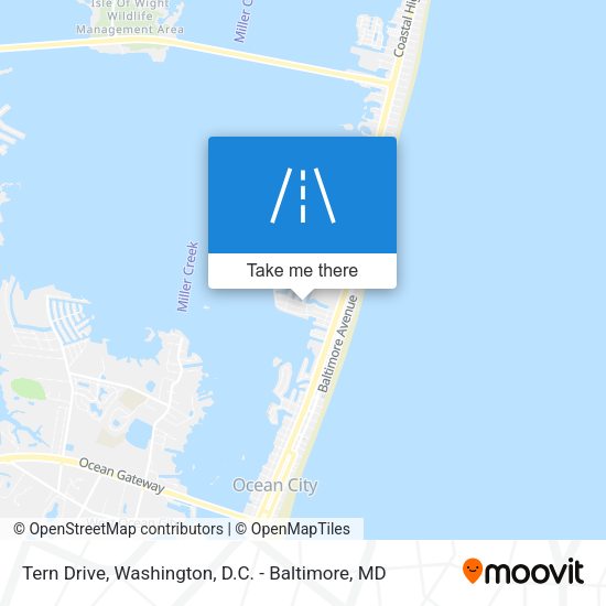 Mapa de Tern Drive