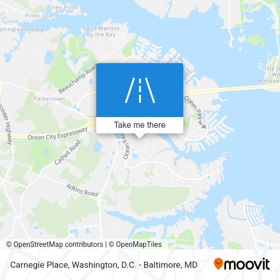 Carnegie Place map