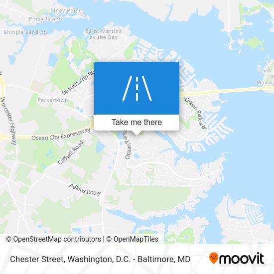 Chester Street map
