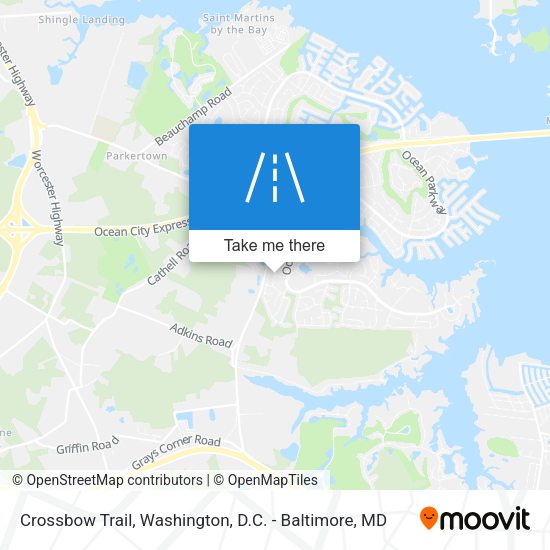 Crossbow Trail map