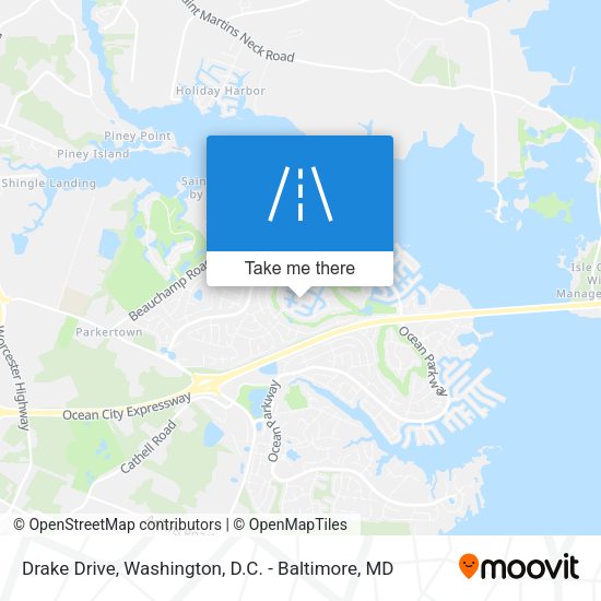 Drake Drive map