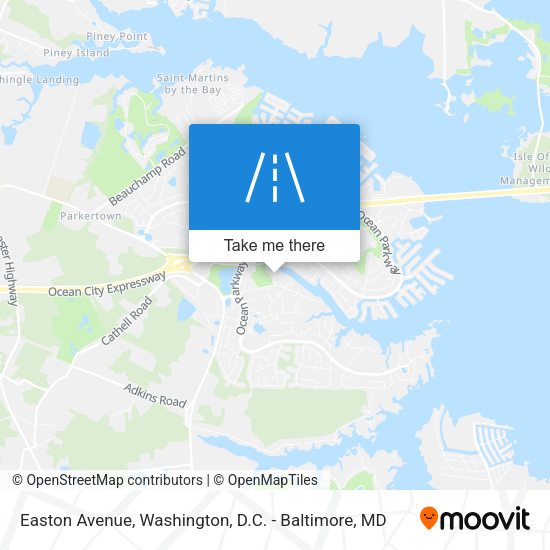 Mapa de Easton Avenue