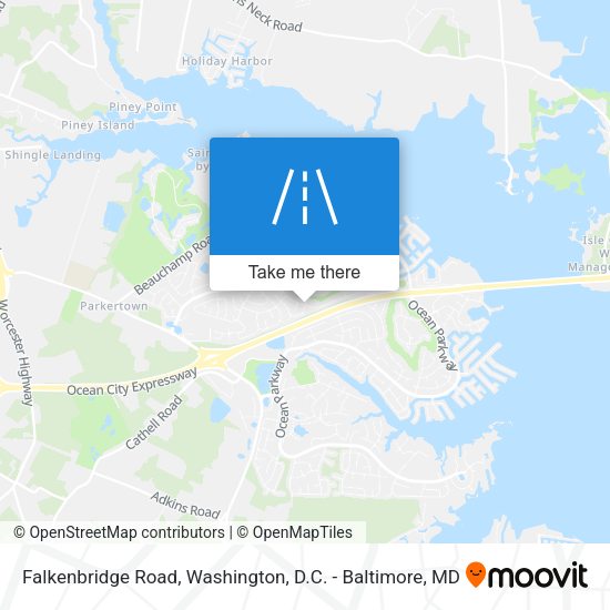 Mapa de Falkenbridge Road