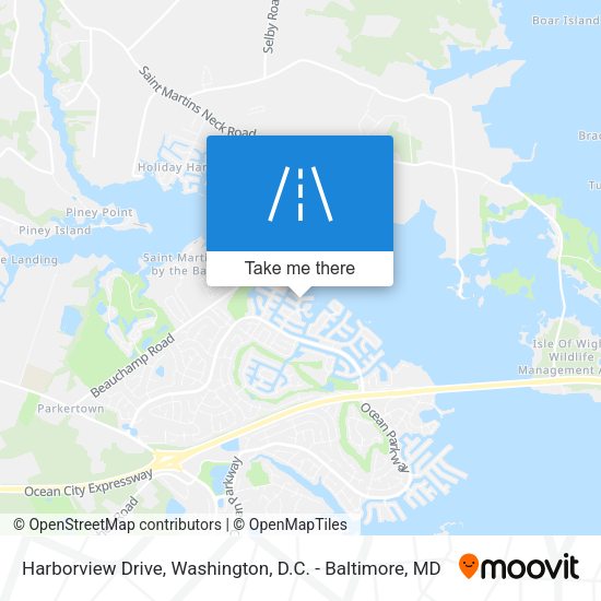 Mapa de Harborview Drive