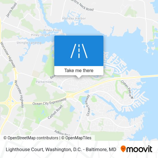 Mapa de Lighthouse Court