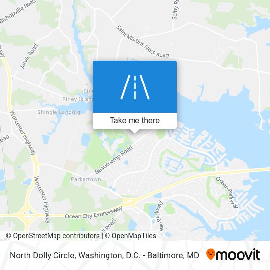 Mapa de North Dolly Circle