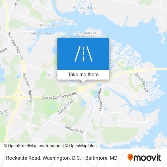 Mapa de Rockside Road