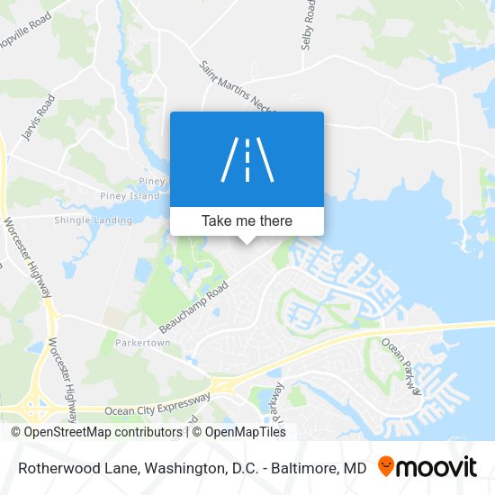 Rotherwood Lane map