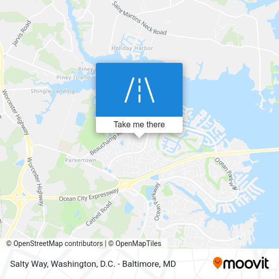 Mapa de Salty Way