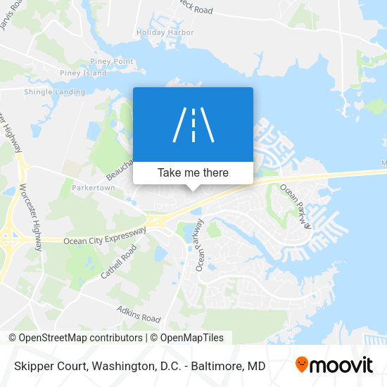 Skipper Court map