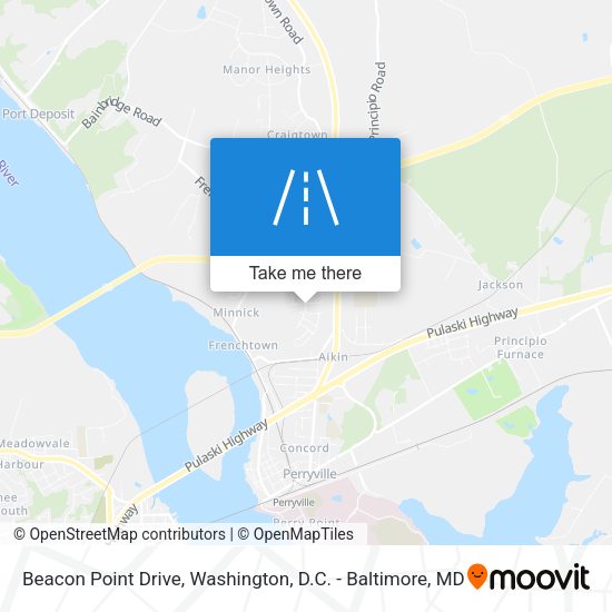 Beacon Point Drive map