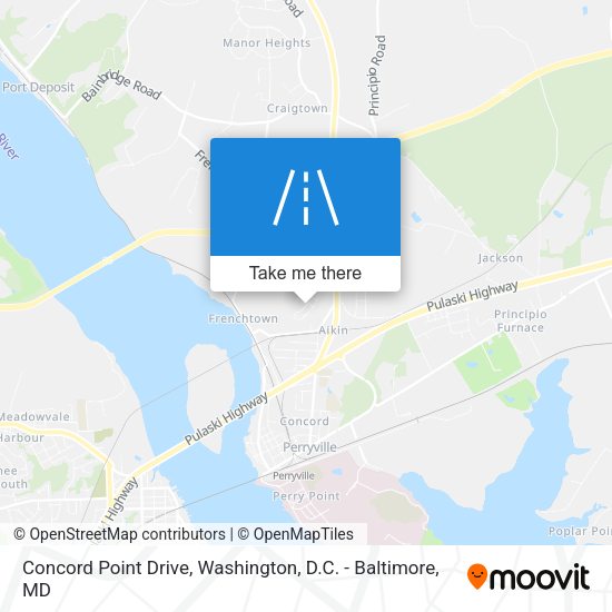 Mapa de Concord Point Drive