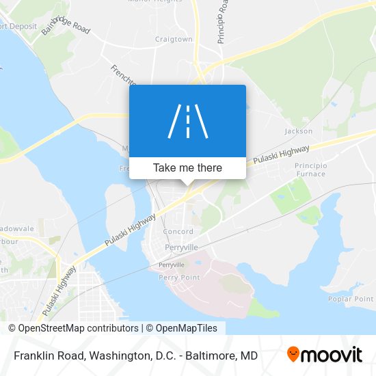 Mapa de Franklin Road