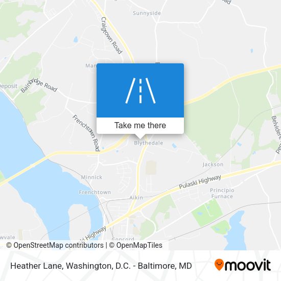 Mapa de Heather Lane