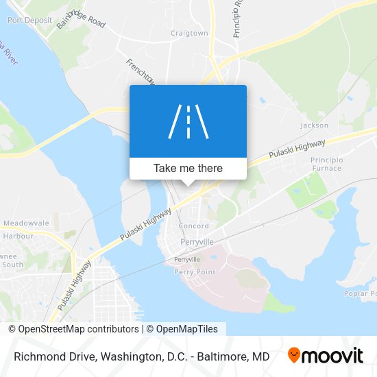 Mapa de Richmond Drive