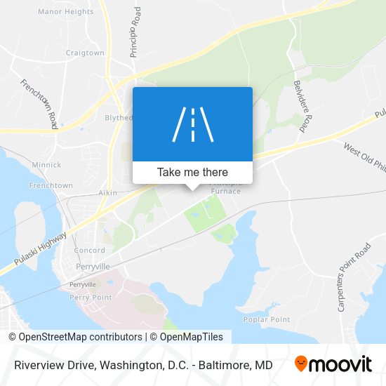 Riverview Drive map