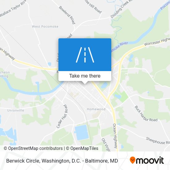 Mapa de Berwick Circle