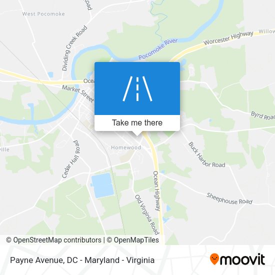 Payne Avenue map