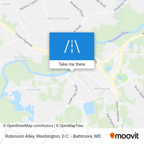 Robinson Alley map