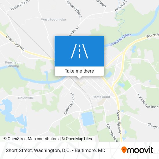 Short Street map
