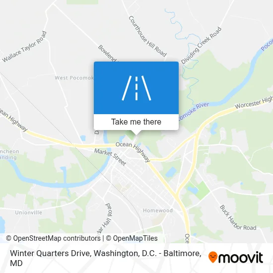 Winter Quarters Drive map