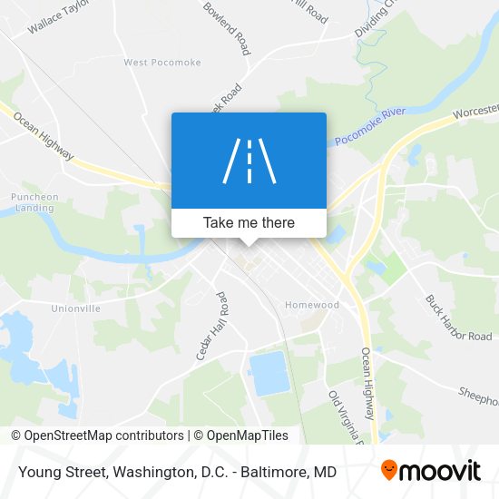 Mapa de Young Street