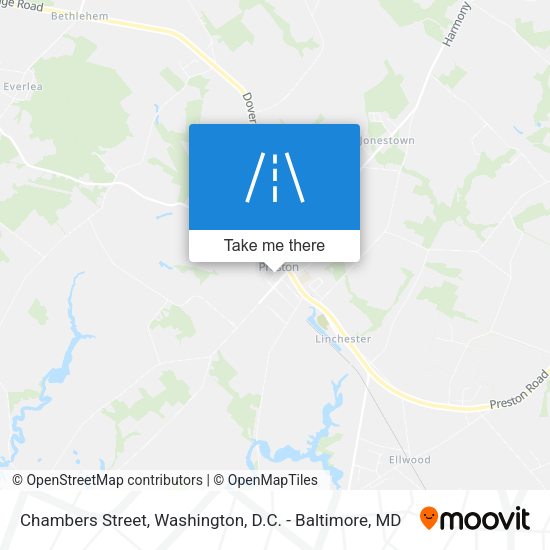 Chambers Street map
