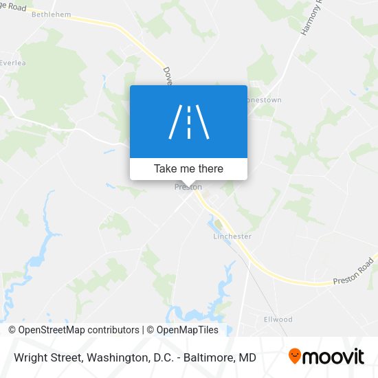 Wright Street map