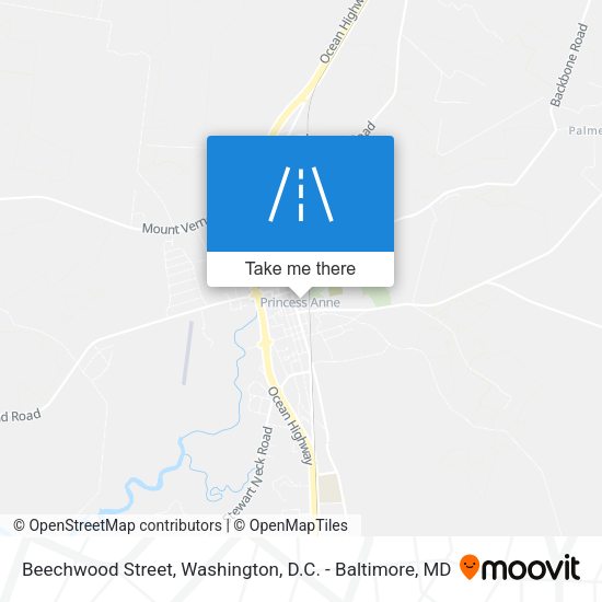 Beechwood Street map