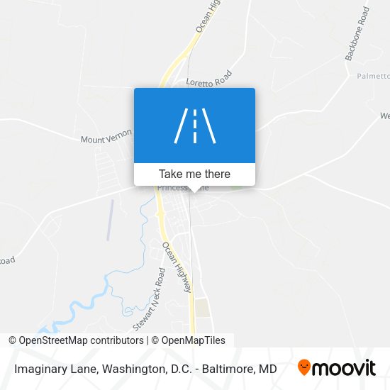 Imaginary Lane map