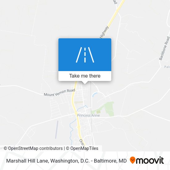 Mapa de Marshall Hill Lane