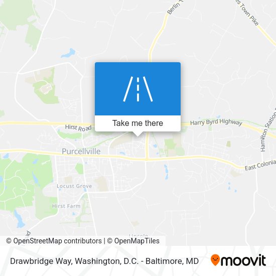 Drawbridge Way map