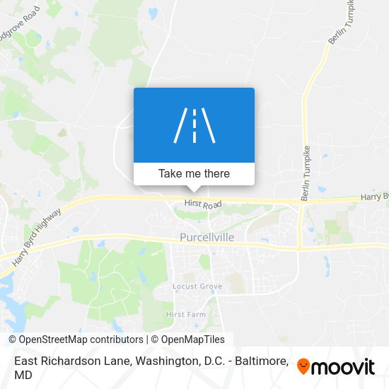 Mapa de East Richardson Lane
