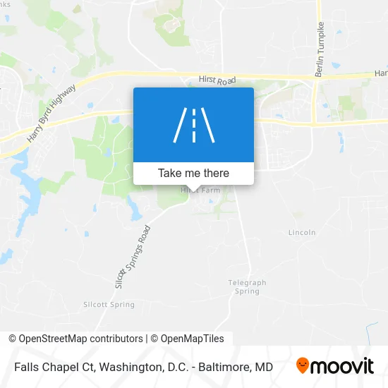 Falls Chapel Ct map