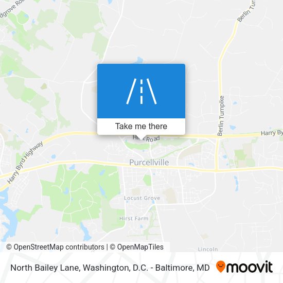 Mapa de North Bailey Lane