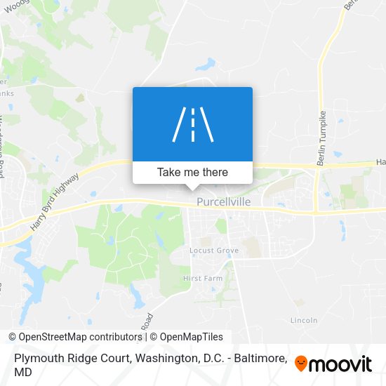 Mapa de Plymouth Ridge Court