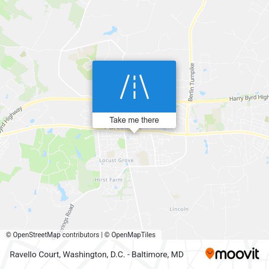 Ravello Court map