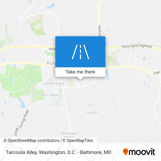 Tarcoola Alley map