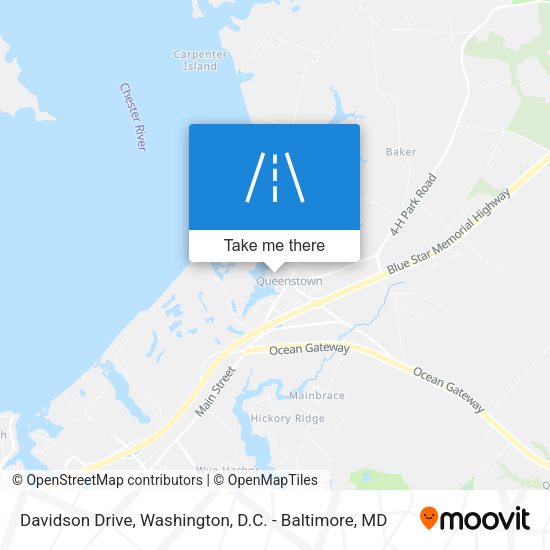 Davidson Drive map