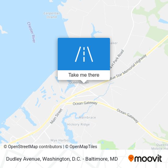 Mapa de Dudley Avenue