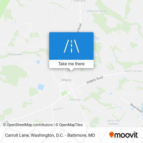 Carroll Lane map