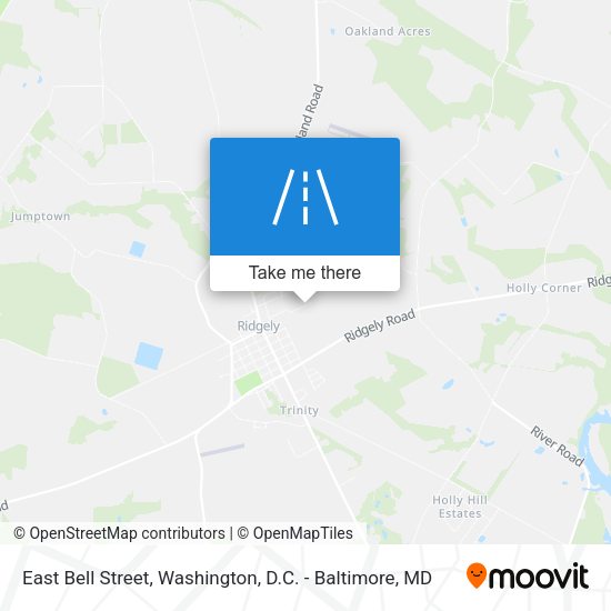 Mapa de East Bell Street