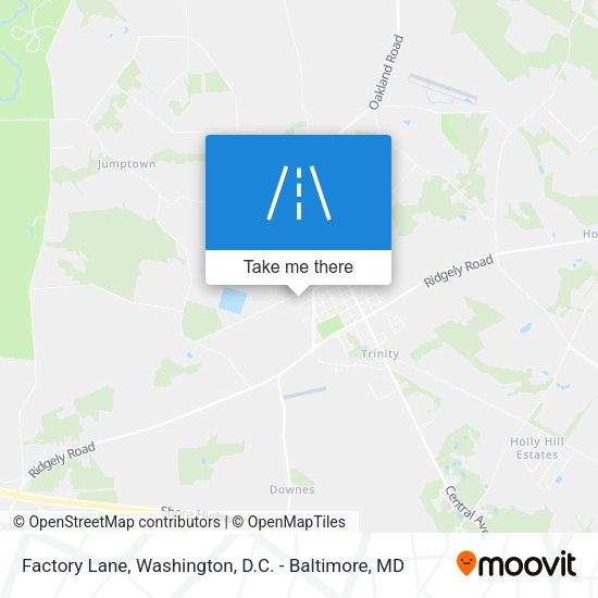 Factory Lane map