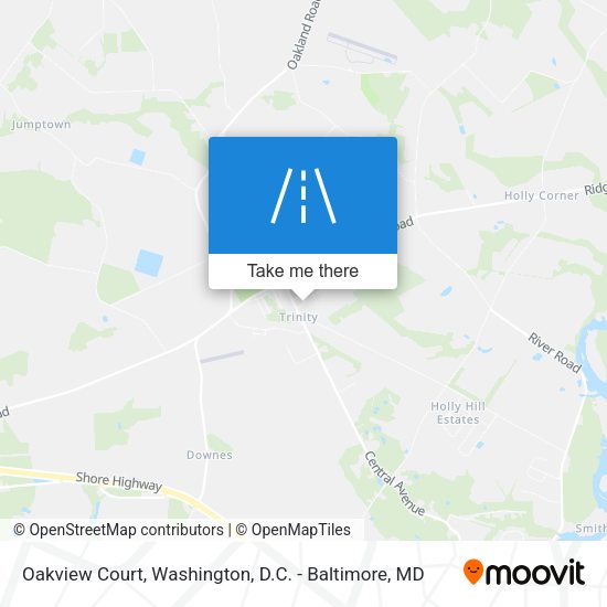 Oakview Court map