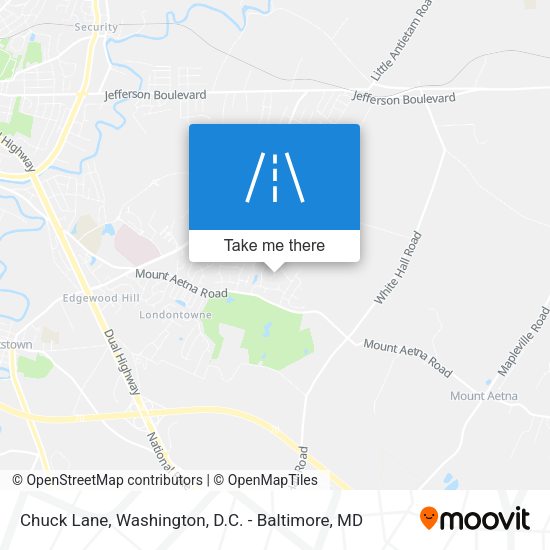 Chuck Lane map