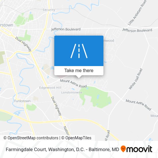 Farmingdale Court map